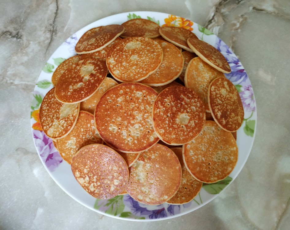 Мини-блинчики из того что было