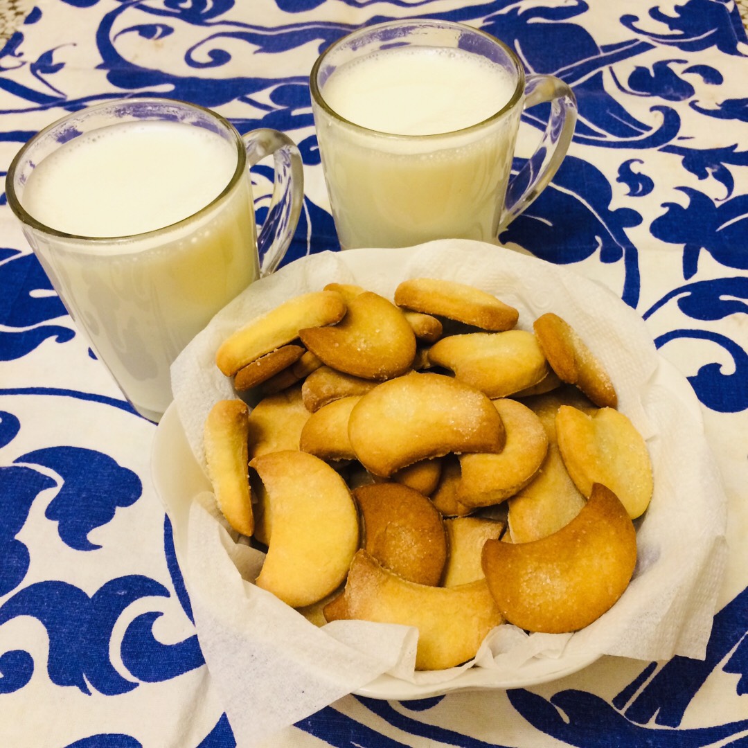 Песочное печенье 🍪 с молочком 🥛