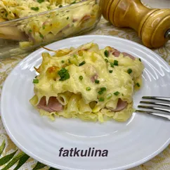 Запеканка с макаронами