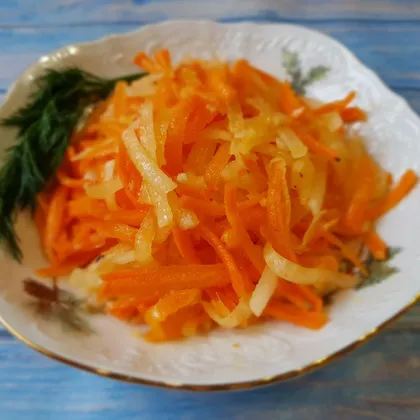 Салат из дайкона и моркови 🥕