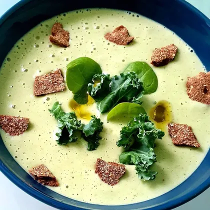 Зеленый крем-суп 'А-ля суппа'