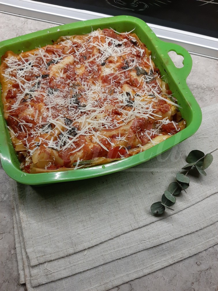 Овощная лазанья