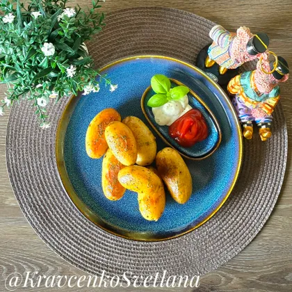 Картофель жареный молодой