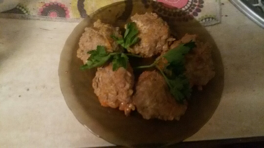 Тефтели с куриного фарша