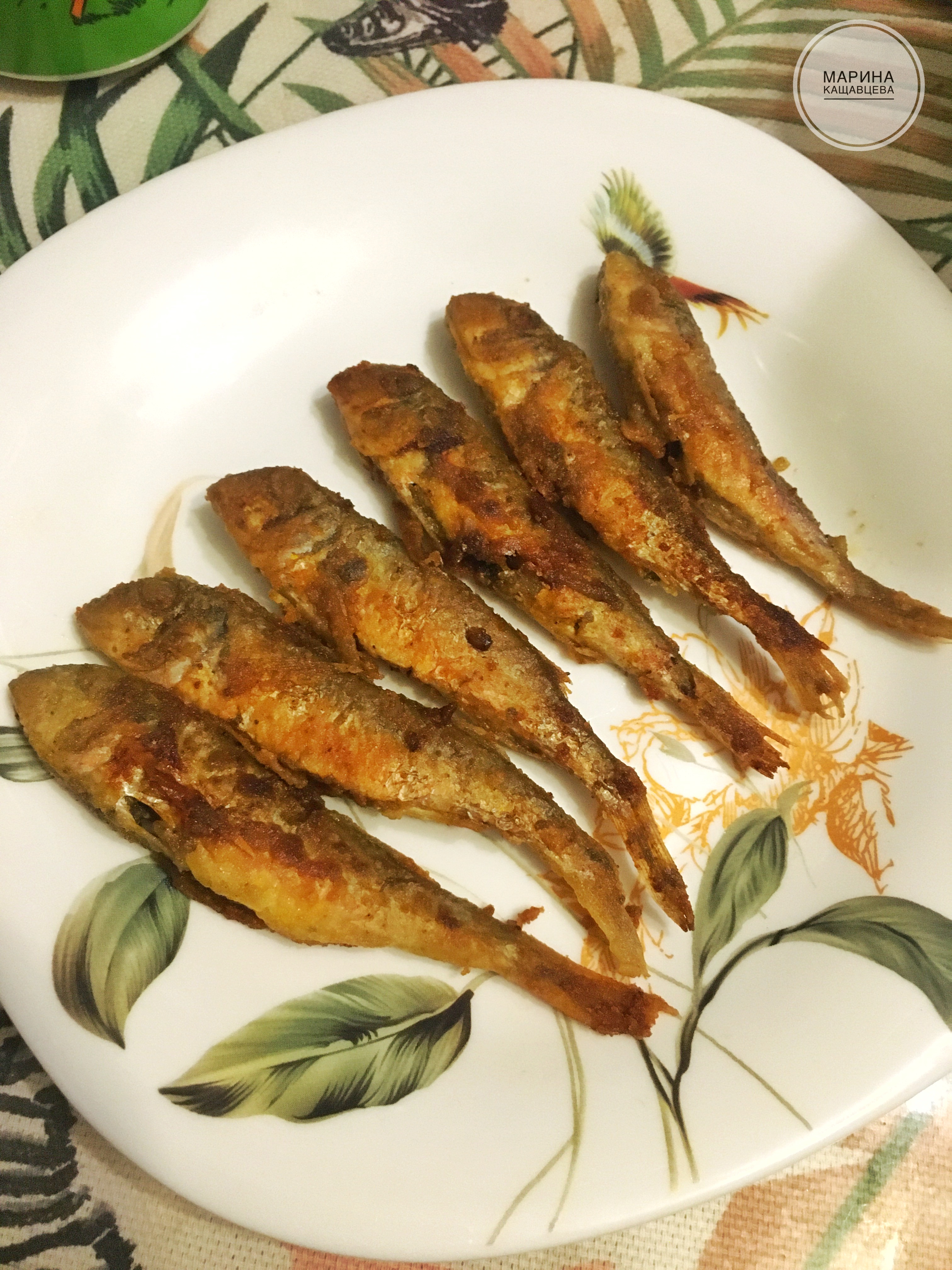 Барабуля жареная