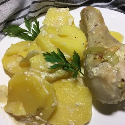 Картофель с курицей или курица с картошкой