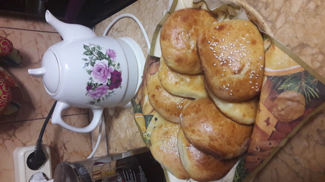 Яблочные булочки