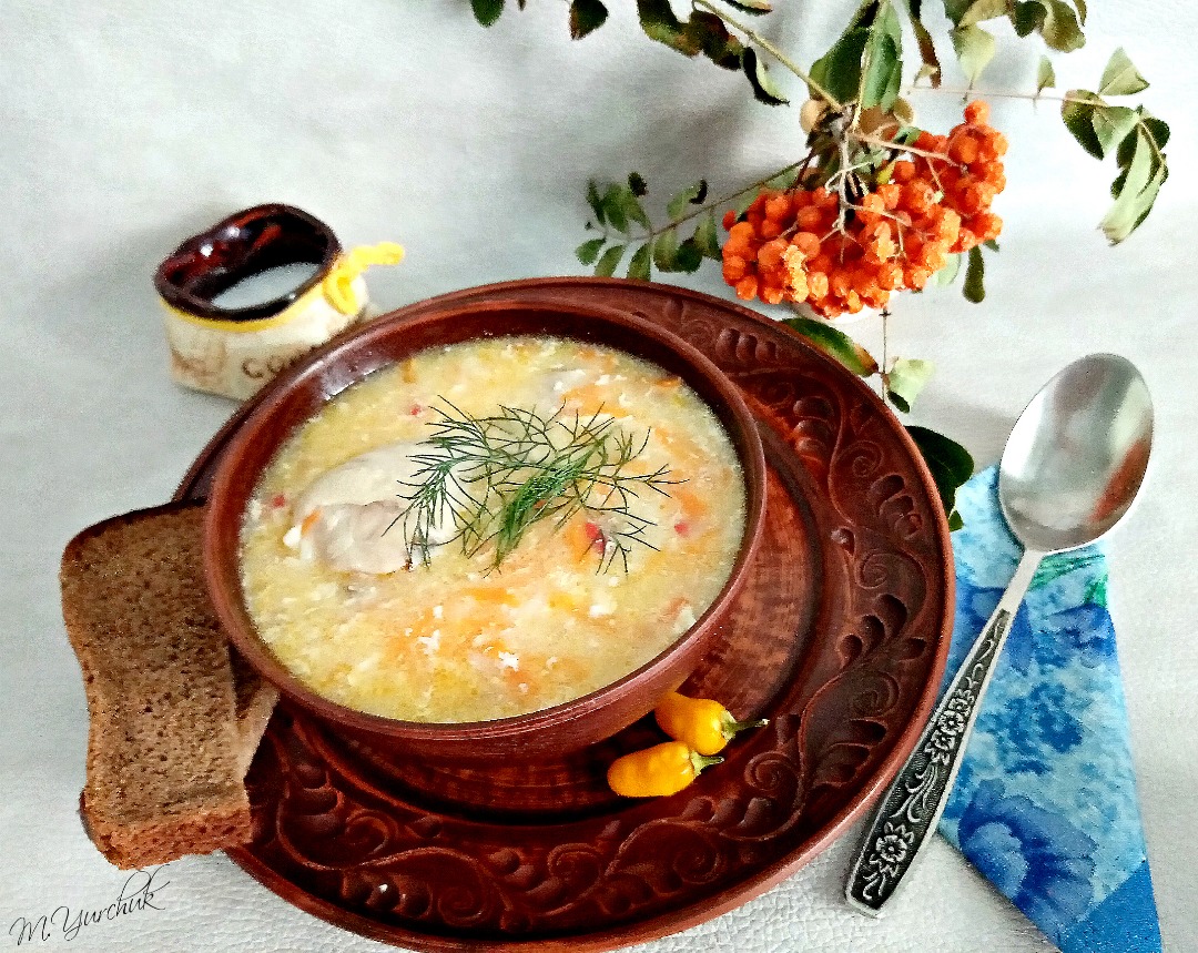 Чорба с курицей