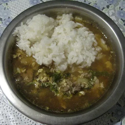 Корейский суп серяги тямури