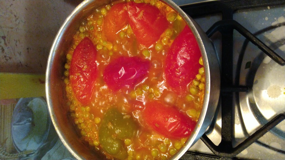Фаршированный перец с фаршем из индейки и овощами