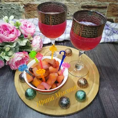 Сангрия на белом вине (слабоалкогольный напиток 18+) 