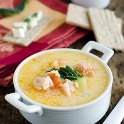 Сырный рыбный суп. Суп очень и очень вкусный