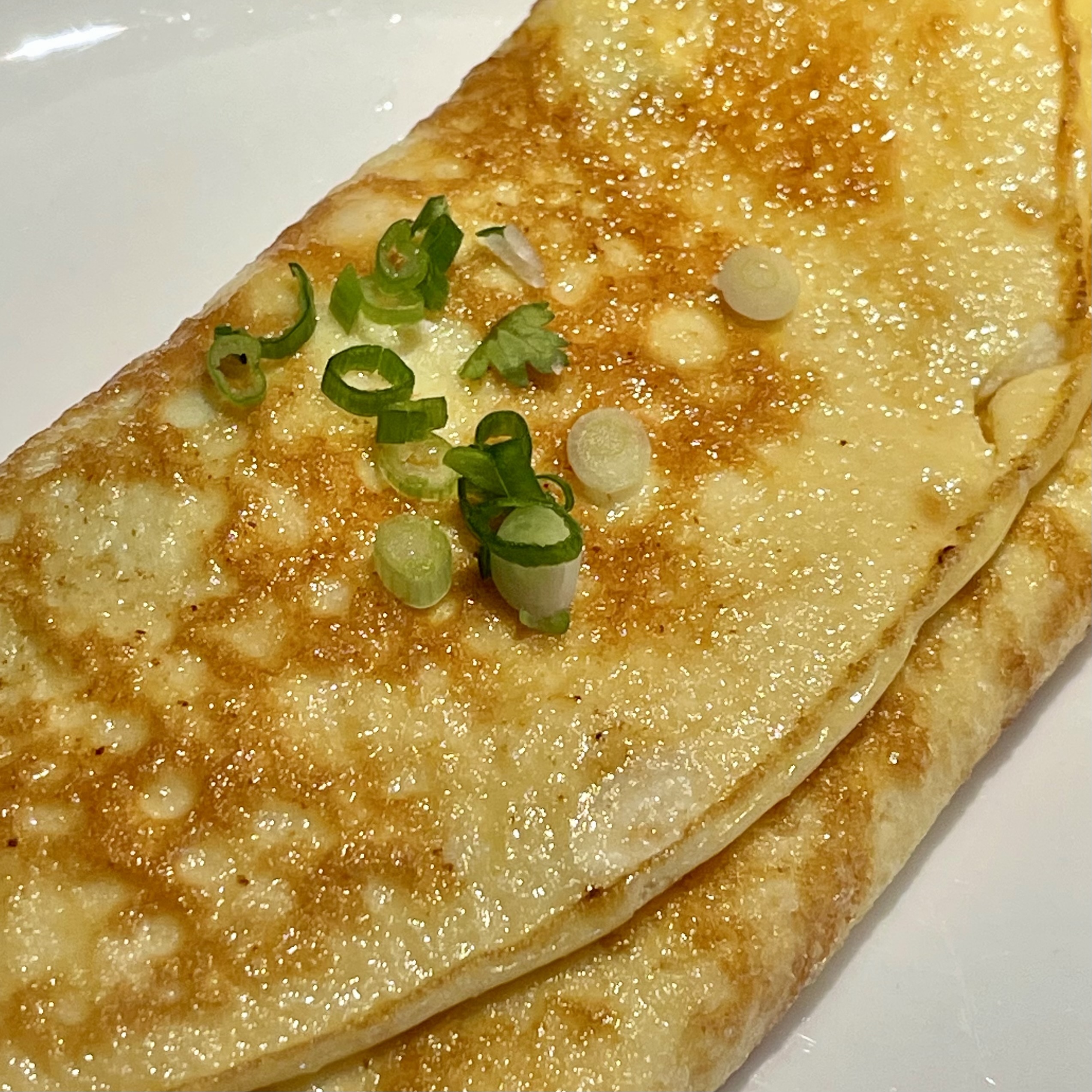 Омлет с грудинкой и сыром