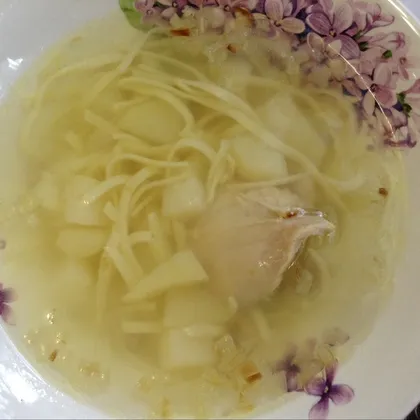🐔 Куриный суп-лапша🐔#чемпионатмира #франция