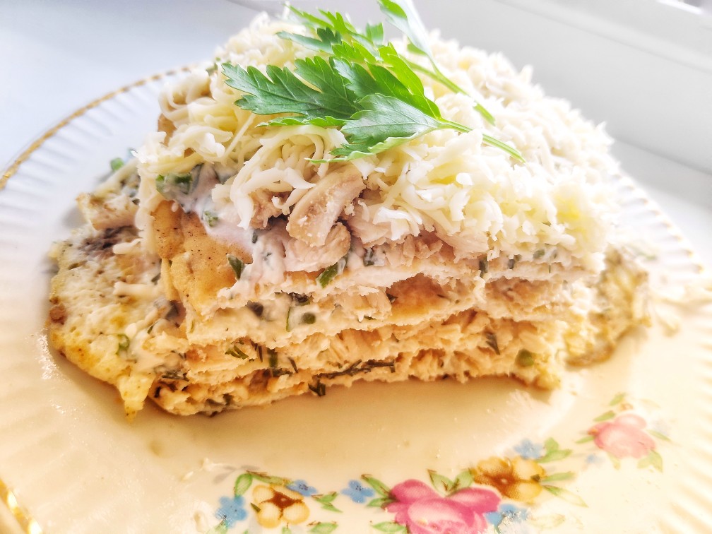 Белковый тортик