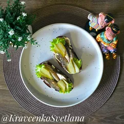 Бутерброды со шпротами