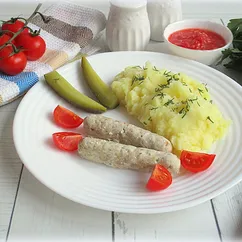 Пикантные домашние сосиски