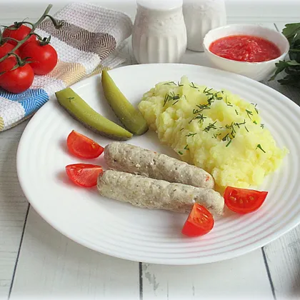 Пикантные домашние сосиски