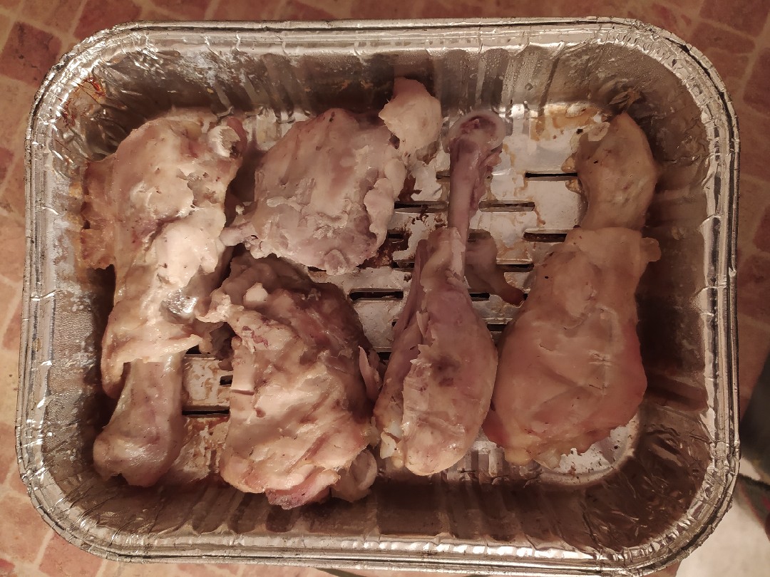 Курица на мангале