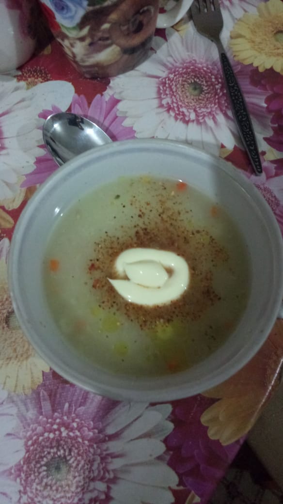 Куриный суп с вермишелью без зажарки