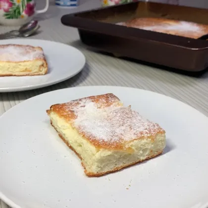 Творожная запеканка 🥧