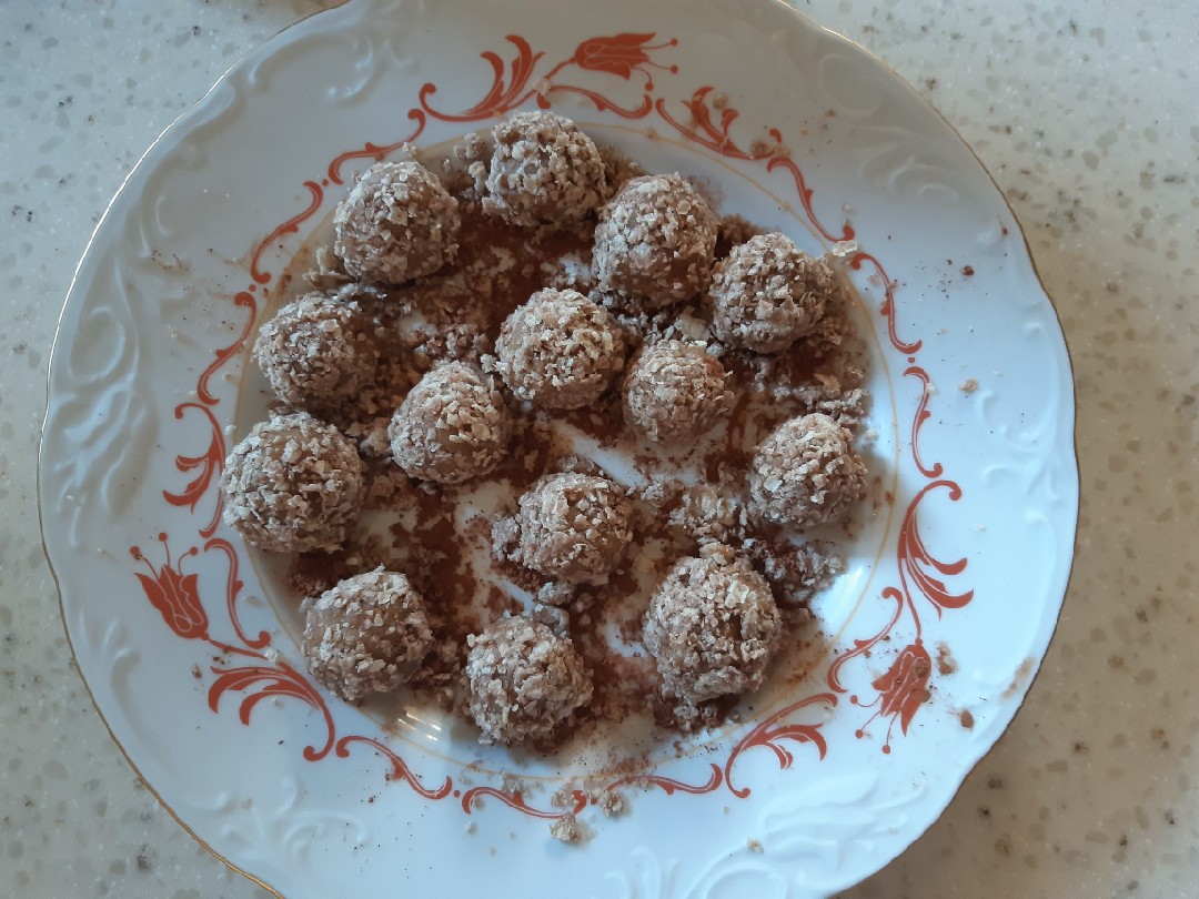 Лёгкие конфетки из банана