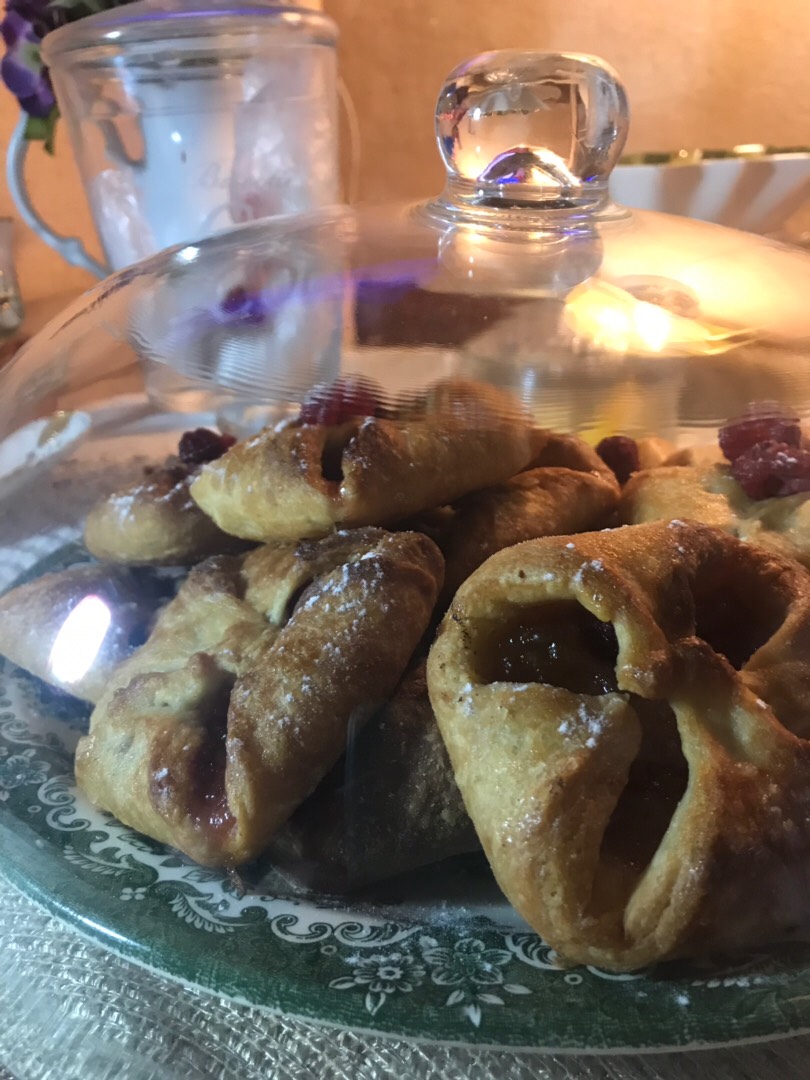 Воздушные слойки на скорую руку