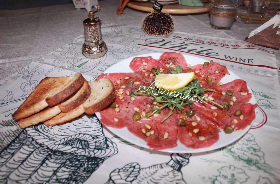 Carpaccio из телятины
