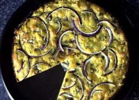 Пирог с сыром и цветной капустой