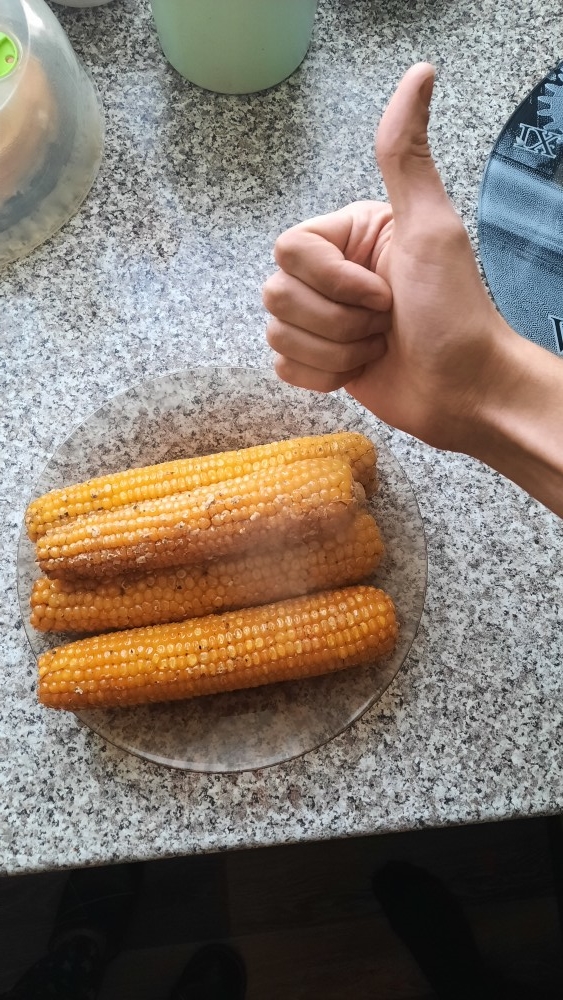 Кукуруза запечённая в духовке со специями