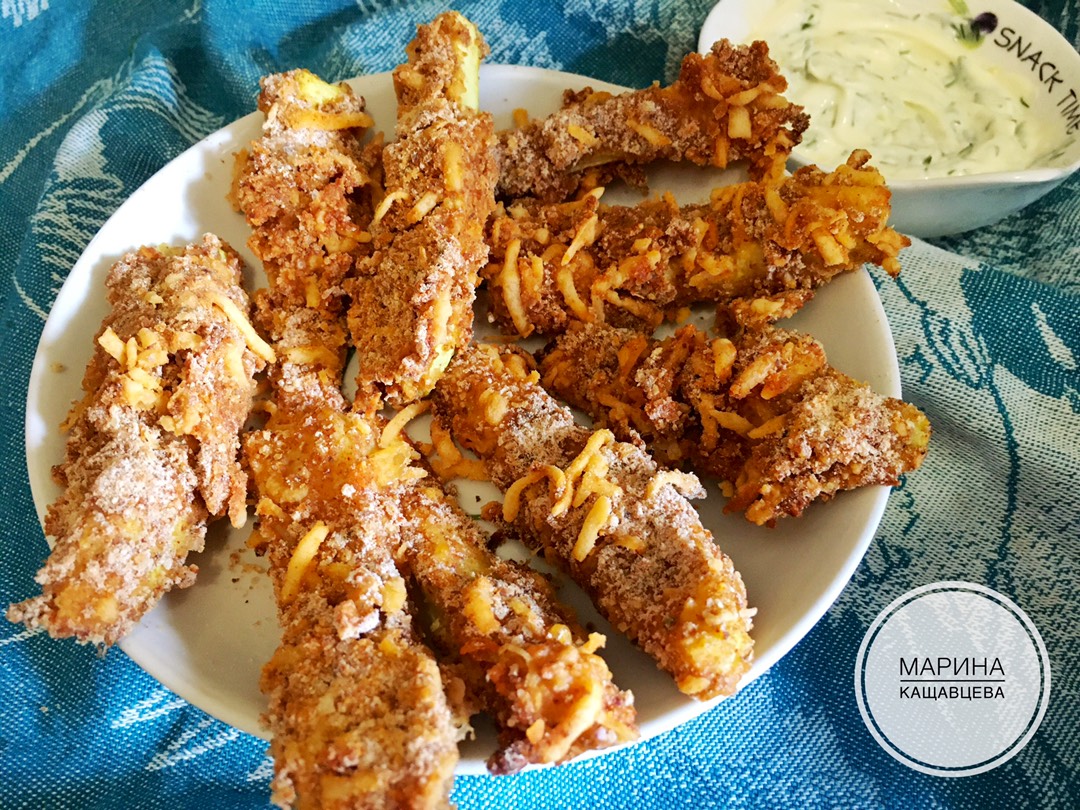 Запечённые кабачки