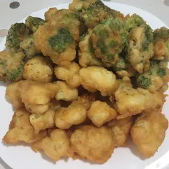 Цветная капуста и брокколи 🥦 в кляре