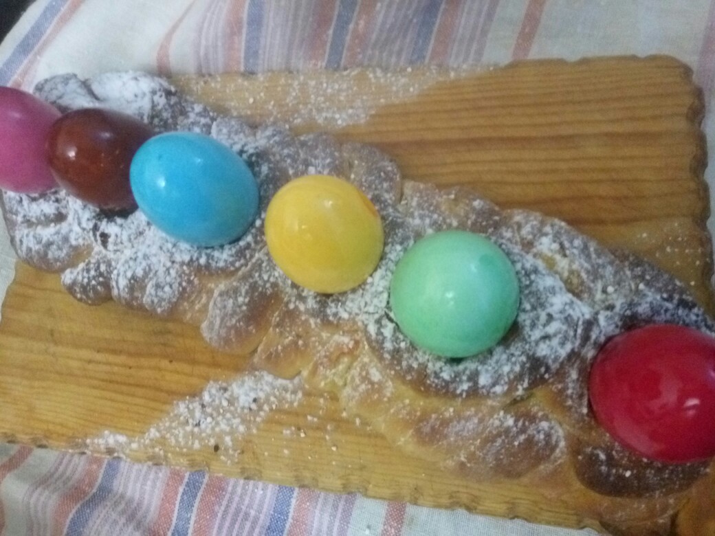 Цуреки с крашенками
