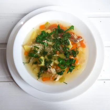 Овощной суп с индейкой в мультиварке-скороварке