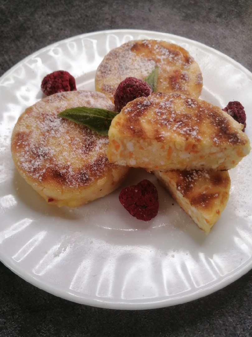 Сырники с морковью