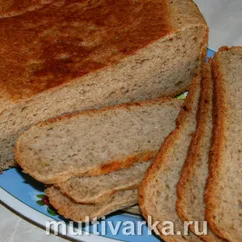 Цельнозерновой хлеб с оливками и сыром в мультиварке