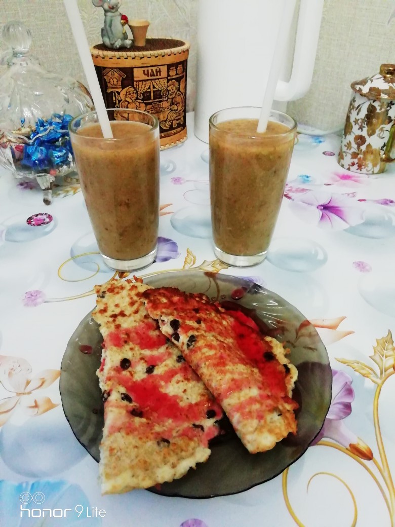 👩‍🍳Овсяноблин с изюмом