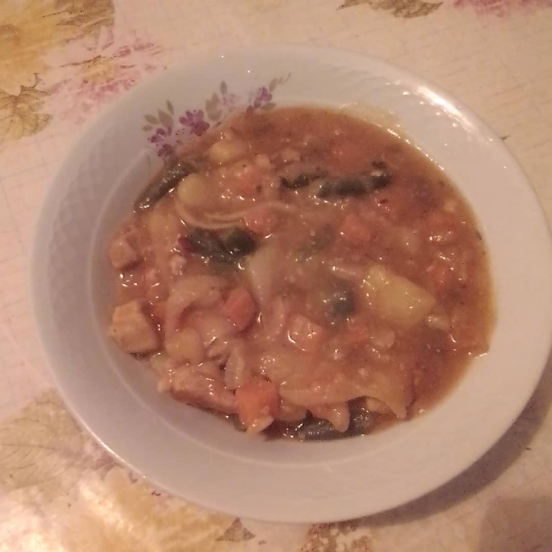 Овощное рагу с мясом