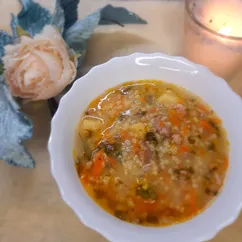 Суп с пшенкой