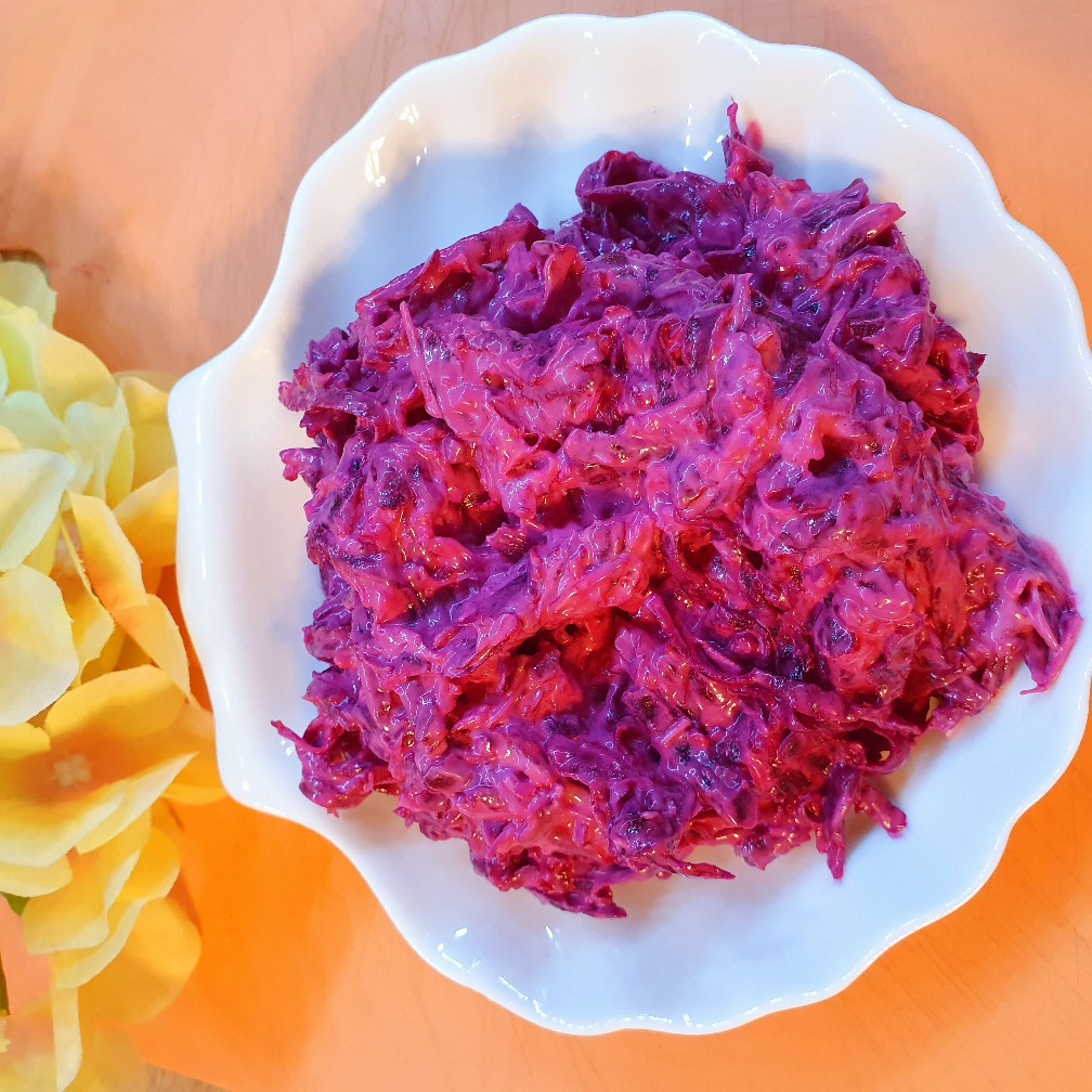 Свекла с чесноком и сыром