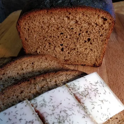 Ржано пшеничный хлеб с кориандром