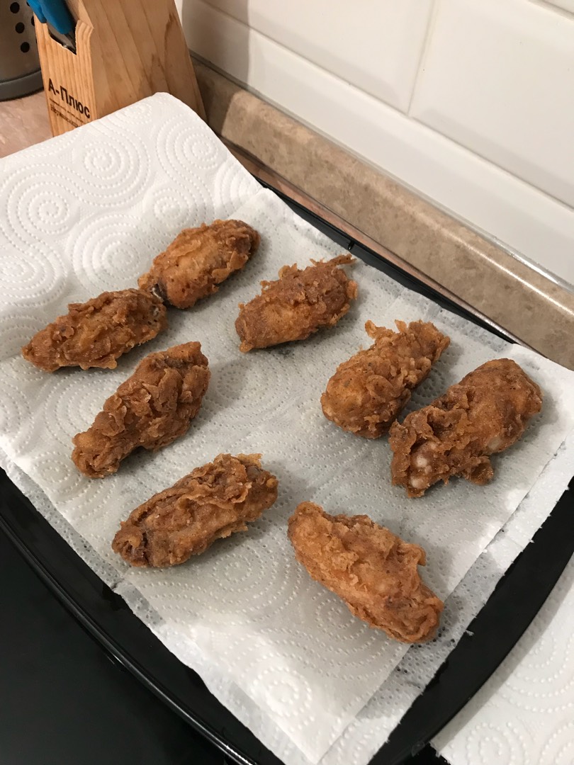 Острые крылышки KFC рецепт