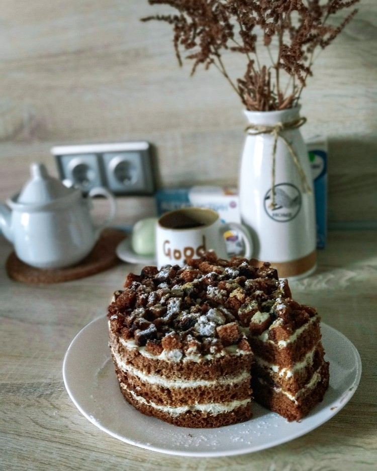 Медовик бисквитный