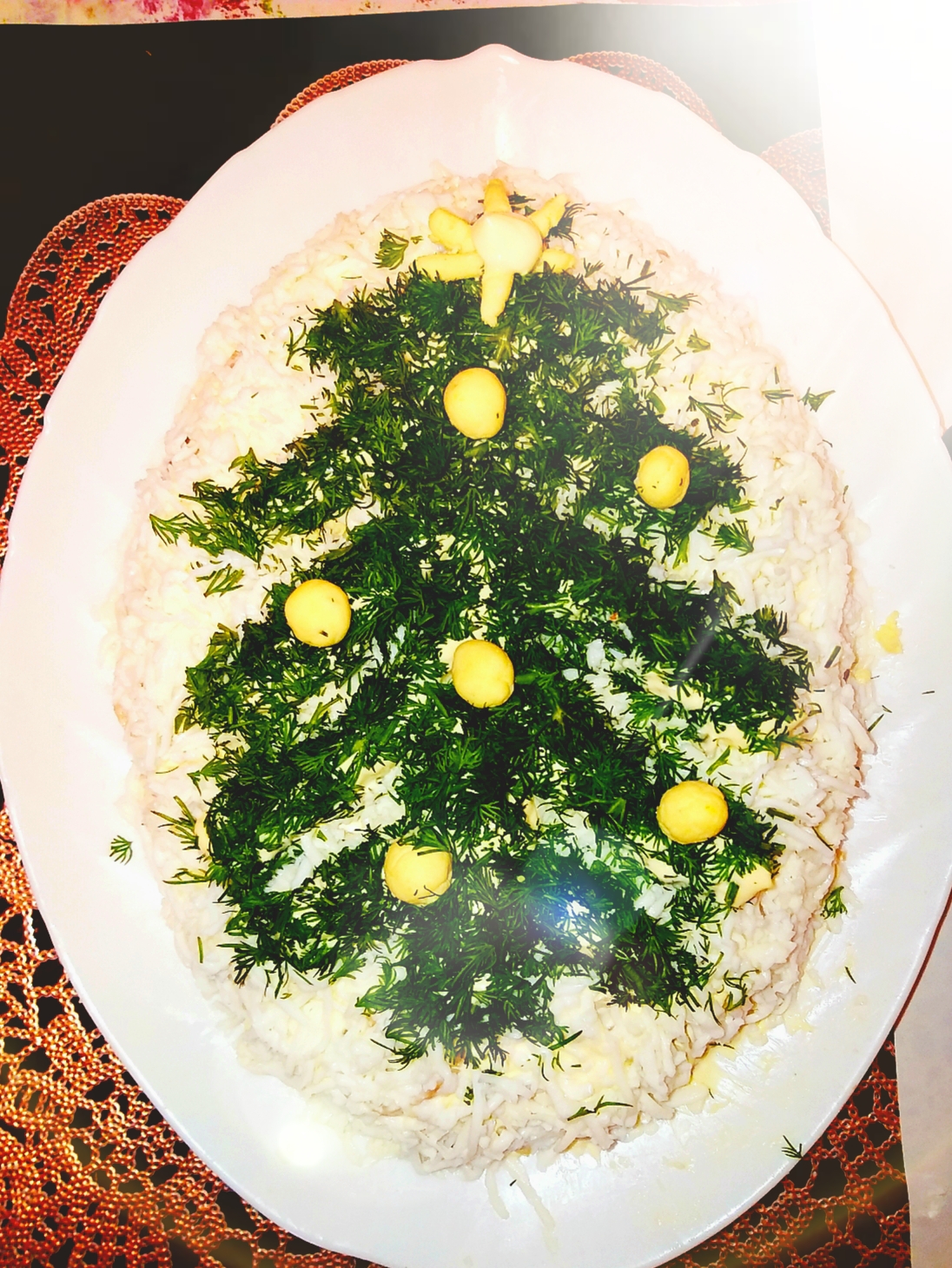 Салат "Ёлочка"