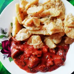 Мясо в соусе