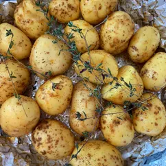 Запечённый молодой картофель🥔