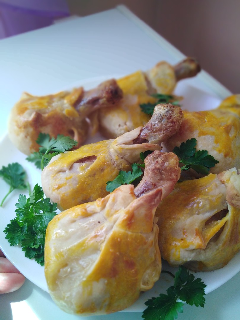 Куриные ножки в "мешочках" с картофелем 😍😍😍