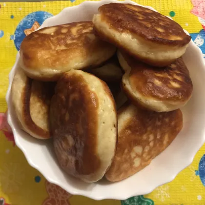 Пышные оладьи на кефире 🥞