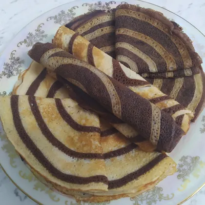 Полосатые блины-зебра