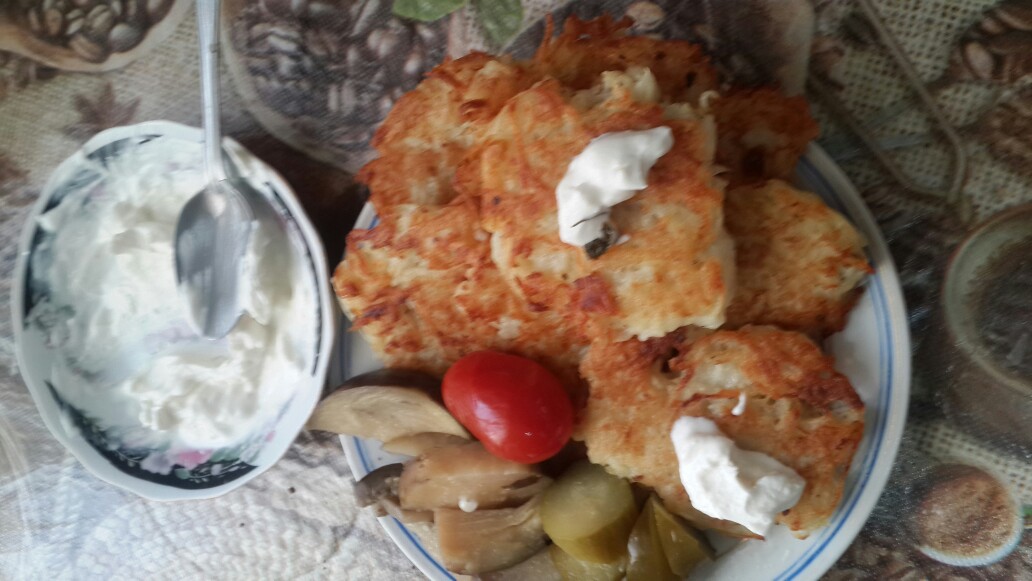 Драники картофельные - быстрый перекус
